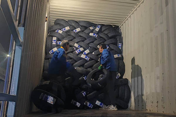 Passenger car tires shipped to Iran