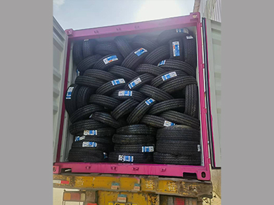 Special Tire Stacking Solution Assists African Tire Orders!