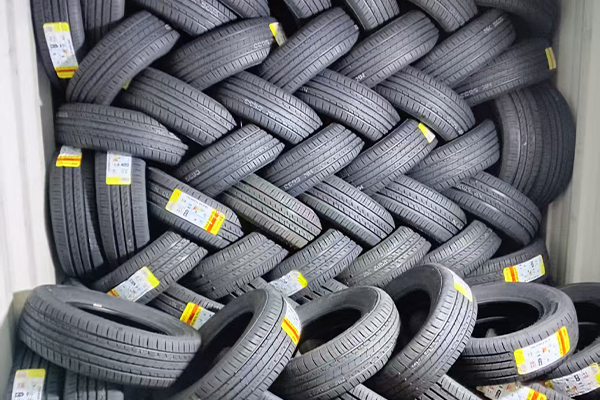 Passenger Car Tires Shipped to Brazil