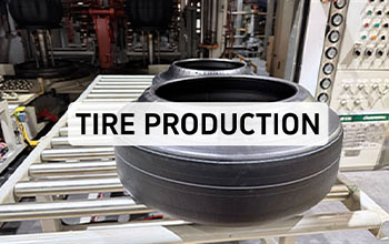 Production Process at a Chinese Tyre Factory