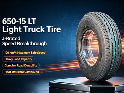 Breaking Industry Technical Barriers | 650-15 LT Bias Light Truck Tire, J-Speed Rating Achieved!
